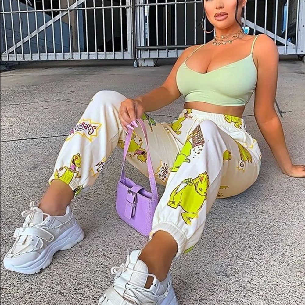 SOLD Rugrats Reptar Joggers